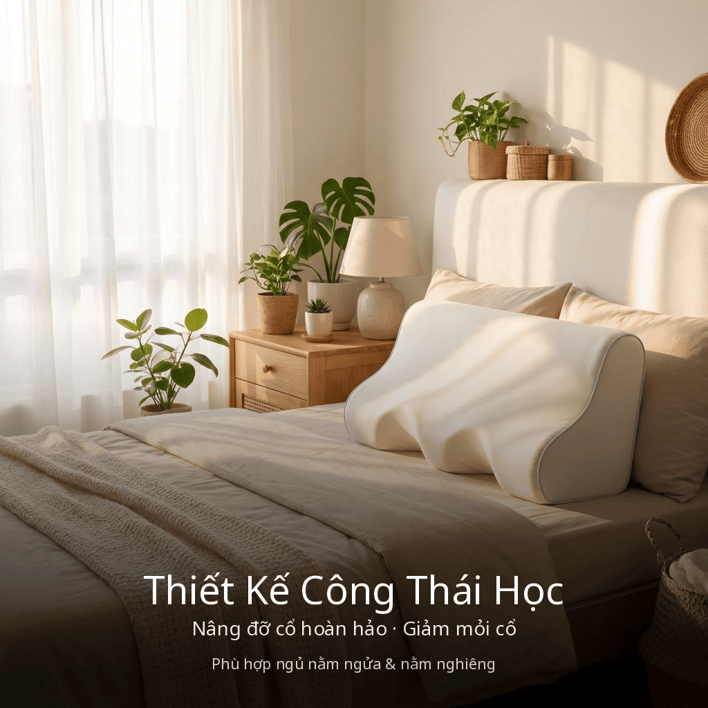Thiết kế công thái học nâng đỡ cổ