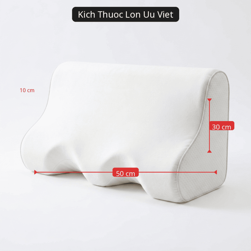 Gối Memory Foam Công Thái Học